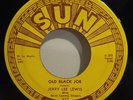 Early Rock 45 Jerry Lee Lewis Old Black Joe / Baby Bye Bye Sheldon Stamp Sun Rec