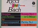 Ricci Plays Bach Album 1 Decca LP 1967 Mono