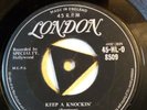 LITTLE RICHARD. Keep A Knockin'.  Vinyl 45. London. Tri Centre  1957. VG+