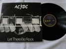 AC/DC Let There Be Rock Vinyl LP Alberts Aussie OZ Blue Label Press OOP VG+