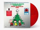 A CHARLIE BROWN CHRISTMAS VINYL  EMBOSSED COVER  LIMITED GLITTER RED LP