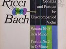 Ricci Plays Bach Volume 2 LP Decca 1967 Mono Promo