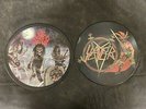 Vtg Vinyl Record Slayer Live Undead & Show Now Mercy Picture Disc, Metallica