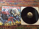 IRON MAIDEN The Number Of The Beast 1982 EMC 3400 A2-B3 Headbutts Vinyl Record
