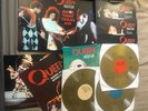 QUEEN Live ROCK THAT TEXAS ASS - 3LP BOX SET Gold Vinyl Records Near Mint-Mint
