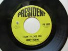 Jimmy Robins – I Can't Please RARE NORTHERN SOUL Funk 7 inch Orig 1966