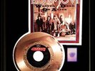 BON JOVI WANTED DEAD OR ALIVE 45 RPM GOLD METALIZED RECORD RARE NON RIAA