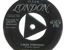 Eddie Cochran C'mon Everybody UK 7