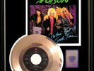 POISON NOTHING BUT A GOOD TIME 45 RPM GOLD METALIZED RECORD RARE NON RIAA