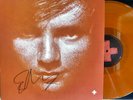 ED SHEERAN signed + plus EU LP 2011 Orange Vinyl autograph autographed signiert
