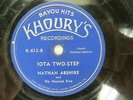 Nathan Abshire  - KHOURYS K-612 - Iota Two Step & La Valse de Bayou Tech