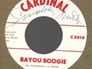 SMOKEY SMITH  RARE ROCKABILLY SINGLE CARDINAL  'BAYOU BOOGIE'    [USA dédicacé]