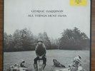 GEORGE HARRISON ALL THINGS MUST PASS US LP Apple STCH-639 Beatles PROMO sticker