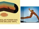 SIGNED - LORDE - Solar Power - AUTOGRAPHED Deluxe Vinyl + Orange Marble Vinyl LP