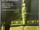 Evensong for Ash Wednesday / King's College / Argo LP ZRG 5365 GROOVED OVAL TAS