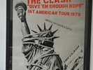 Rare Original Clash 'Give 'em enough rope' PROMO Poster