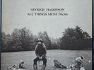 Original Looking Pressing GEORGE HARRISON All Things Must Pass with Poster - M-