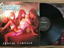 Sextrash - Sexual Carnage / Lp Vinyl 1990 Cogumelo Sodom Chakal Carnage Asphyx