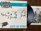 Minor Threat Out Of Step LP Early Pressing With Photo Insert