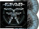 Fear Factory Aggression Continuum Grey and Blue Vinyl LP