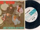 The Who MY GENERATION Rare New Zealand 7