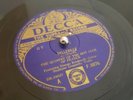 Django Reinhardt & Stephane Grappelli - BELLEVILLE 78 RPM Record DECCA UK 1ST