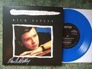 Rick Astley SIGNED Never Gonna Give You Up Blue 7'' Vinyl AUTOGRAPHED Numbered