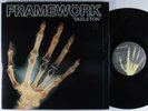 FRAMEWORK Skeleton ROCKADELIC 2XLP NM/VG++ die-cut cover w/ inserts  