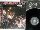 IRON MAIDEN LIVE + ONE EMI EMS-41001 Japan OBI VINYL 12