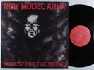 NEW MODEL ARMY No Rest For The Wicked CAPITOL LP VG++/VG+  