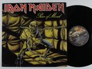IRON MAIDEN Piece Of Mind CAPITOL LP NM promo w/ merch insert  