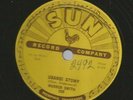 ROCKABILLY 78 - WARREN SMITH -  UBANGI STOMP  - HEAR - 1956 SUN 250