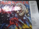 IRON MAIDEN The Number Of The Beast 1982 EMC 3400 A2-B4 Headbutts Vinyl Record