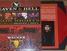 DIO BLACK SABBATH HEAVEN & HELL  LIVE AT WACKEN 2LP RED VINYL LP NEW