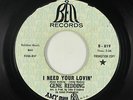 Sweet Soul/Funk 45 - Gene Redding - I Need Your Lovin'/I Got Soul - Bell - mp3