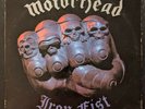 Motorhead, Iron Fist, Mercury/Bronze, 1982 Vintage, Vinyl, Lemmy, Free Shilpping