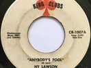 HY LAWSON Anybody's Fool/Just a Little Bit RARE NORTHERN SOUL FUNK 45 *hear*