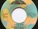 ROBERTO ROENA Y SU APOLLO SOUND Que Se Sepa LATIN SALSA FUNK 45 *hear*
