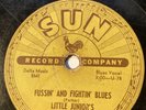 Little Junior’s Blue Flames on Sun 78 Rpm FUSSIN’ AND FIGHTIN BLUES/FEELING GOO