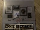 la Dispute rooms of the house autographed Record LP