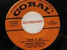 Johnny Burnette & the Rock 'N Roll Trio 45 Coral-9-61651 Tear it up / You're ...