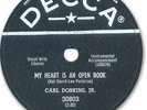 Rare 1959 CARL DOBKINS Jr. 78 RPM Record. My Heart is an Open Book
