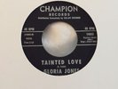 GLORIA JONES 70’s Press TAINTED LOVE WIGAN CASINO NM Champion 14003 Black Labels
