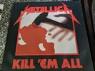 Metallica - Kill 'Em All NL LP 1983 + Innerbag, Dutch roadrunner press