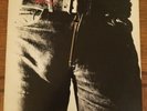 The Rolling Stones Sticky Fingers Vinyl Record 1971 VGc/Gr