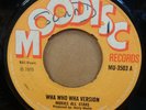 GG RUSSELL / MUDIES ALL STARS WHA WHO WHA / VERSION UK MOODISC 7