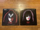 KISS GENE SIMMONS - PAUL STANLEY CASABLANCA SOLO ALBUMS 1978 Vinyl LP G+/VG+