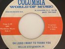 Rare Gospel Soul 45/ Willie Stevenson Jr. 