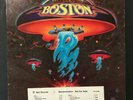 BOSTON self-titled LP VG++ Promo White Label rare classic rock Epic