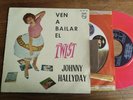 JOHNNY HALLYDAY - Ven a bailar... EP  Philips Espagne 1961 EP VINYLE ROSE
